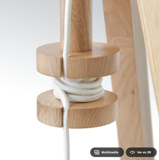 Lámpara de pie Ikea Madera