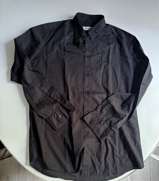 Camicia uomo Yves Saint Laurent nera