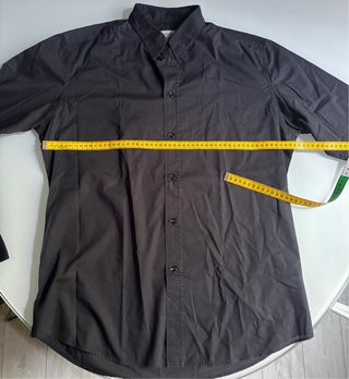 Camicia uomo Yves Saint Laurent nera