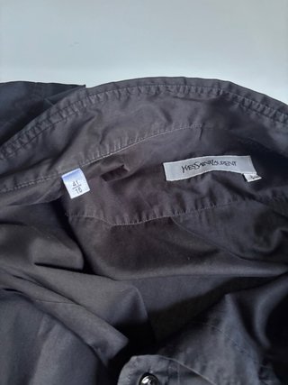 Camicia uomo Yves Saint Laurent nera