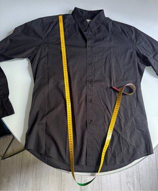 Camicia uomo Yves Saint Laurent nera