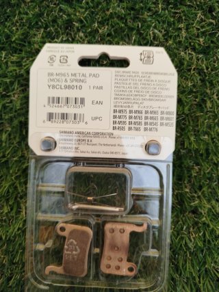 Pastillas Freno Disco Shimano M06 Metal