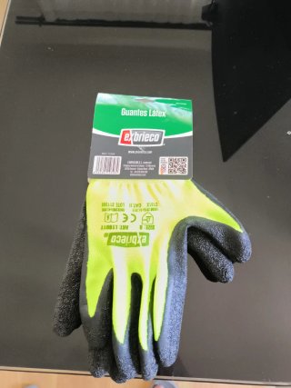 Guantes Látex Exbrico Talla 8
