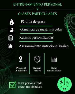 Entrenamiento y clases particulares + Planning