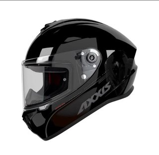 Casco Axxis Draken S Negro Brillo