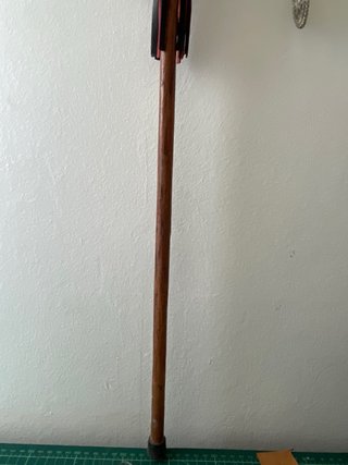Cachabas Sangre y Azabache, vara de acebuche.