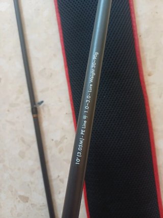 Caña Spinning Akami Toyama 3.05m 30-90g