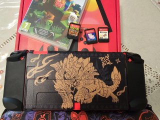 Nintendo Switch OLED Edición Mario Red + Juegos