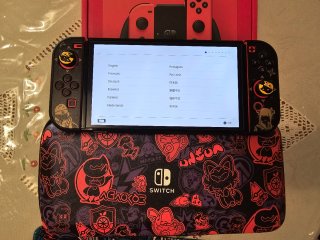 Nintendo Switch OLED Edición Mario Red + Juegos