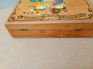 Costurero infantil antiguo Estuche de Labor