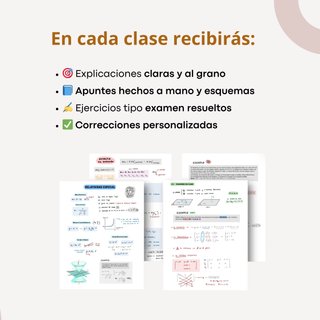 Clases Particulares Matemáticas Física Química PAU