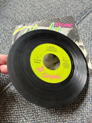 Vinilo Single Blondie Atomic