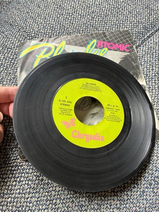 Vinilo Single Blondie Atomic