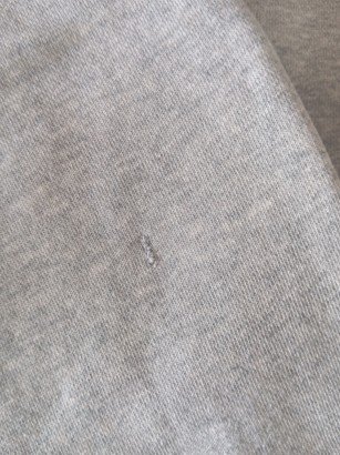 Sudadera Nike con capucha gris vintage Talla L