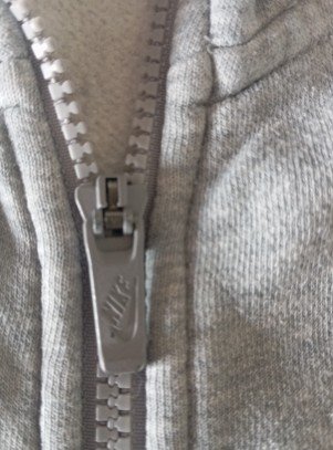 Sudadera Nike con capucha gris vintage Talla L