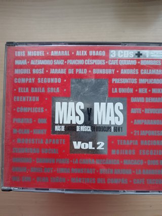 CD Mas y Mas Vol. 2