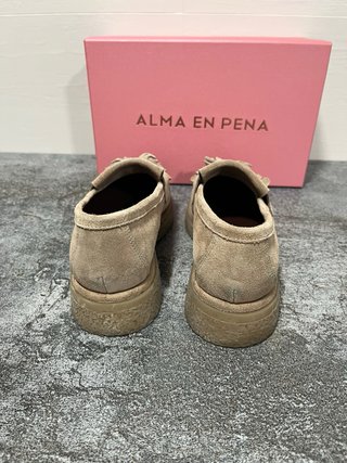 Mocasines Alma en Pena Beige