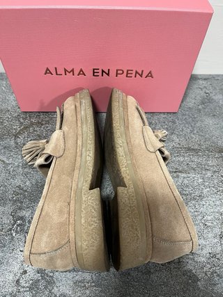 Mocasines Alma en Pena Beige