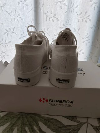 Superga 2790 Platform Blancas Talla 39