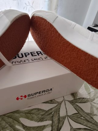 Superga 2790 Platform Blancas Talla 39