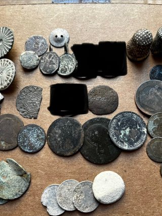 Lote monedas y varios