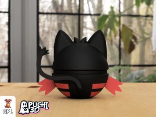 Pokeball Figura Litten Pokémon