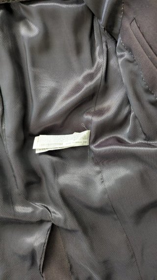 Traje de vestir Zara negro hombre