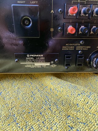 Amplificador Receiver Pioneer LX 424