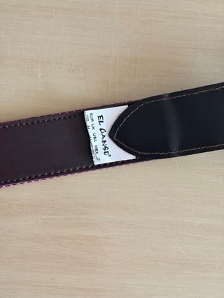 Cinturón El Ganso Caballero Rojo. Talla 110