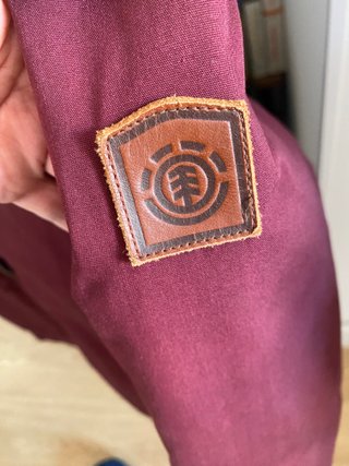 Chaqueta Element Wolfeboro granate