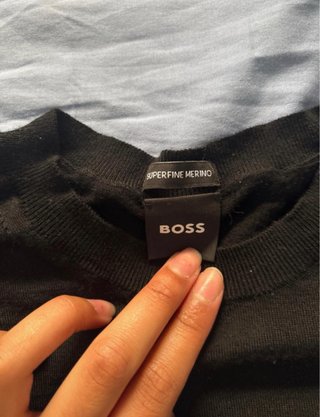 Jersey Hugo Boss Negro Mujer Talla L