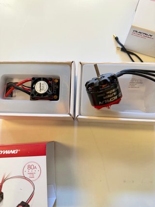 Hobbywing Quicrun WP 10BL80 ESC + Motor crawler