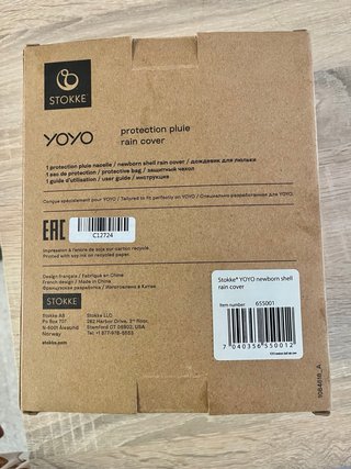 Protector lluvia capazo Stokke YOYO