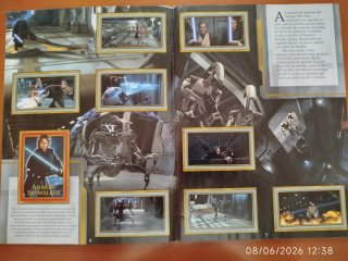 Álbum Star Wars Venganza de Sith (COMPLETO+POSTER)