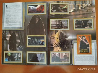 Álbum Star Wars Venganza de Sith (COMPLETO+POSTER)