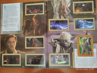 Álbum Star Wars Venganza de Sith (COMPLETO+POSTER)