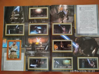 Álbum Star Wars Venganza de Sith (COMPLETO+POSTER)