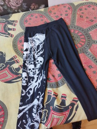 Leggings Primavera Chica Calaveras
