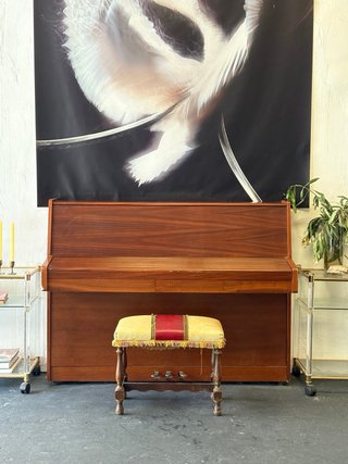 Piano de pared madera Bachmann