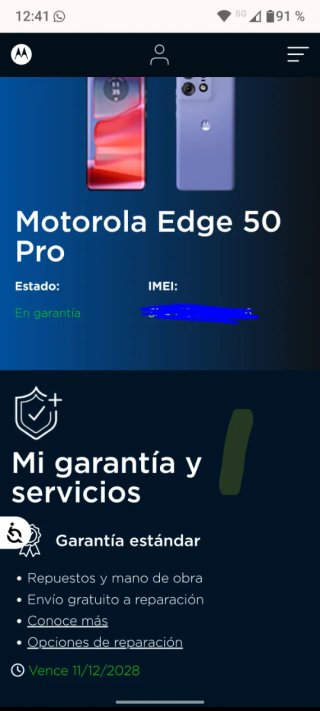 Motorola Edge 50 Pro Morado