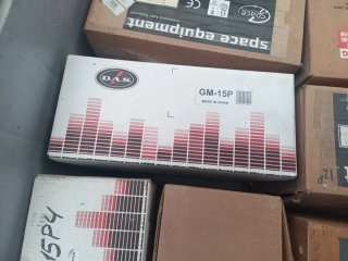 Kit Recone/Membranas Das 15p a 8 ohm 3 ud