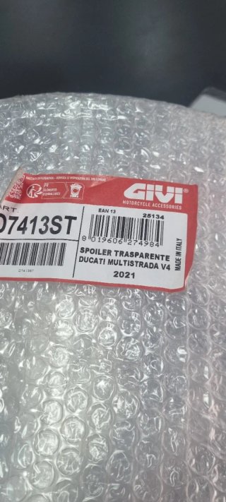 Cúpula Givi Touring Ducati Multistrada V4 S