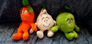 Collezione completa 12 peluche Vitamini Coop