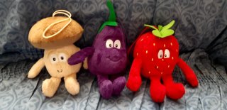 Collezione completa 12 peluche Vitamini Coop
