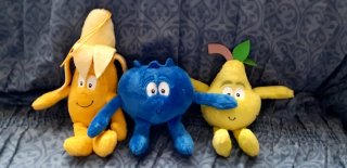 Collezione completa 12 peluche Vitamini Coop