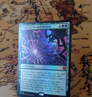 CARTA MAGIC FOIL - WEB OF LIFE AND DESTINY