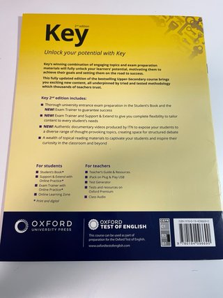 Key Bachillerato 2e 1 Student Book (Spain)