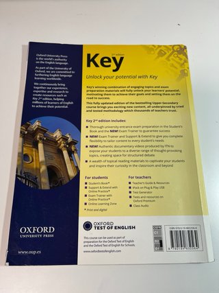 Key Bachillerato 2e 1 Student Book (Spain)