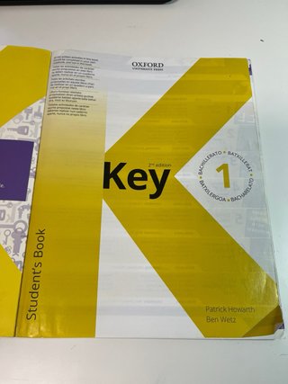 Key Bachillerato 2e 1 Student Book (Spain)
