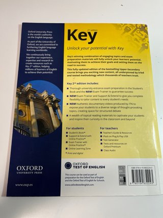 Key Bachillerato 2e 1 Student Book (Spain)